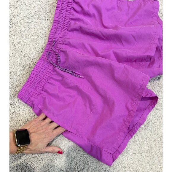 North Face Shorts Womens Size Medium Purple 3.5" Pull On Hiking Hybrid Short - Picture 4 of 10